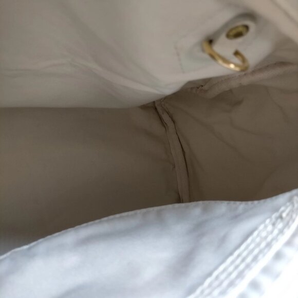 Authentic Louis Vuitton Speedy 30 White Monogram Mini lin Hand Bag mn840-112925 - Picture 12 of 16